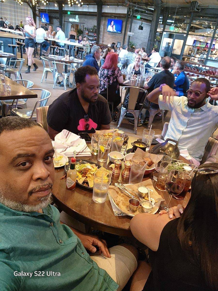 Dinner with the Arizona chapter in 2023. They flew me out, covered everything, and picked my brain.